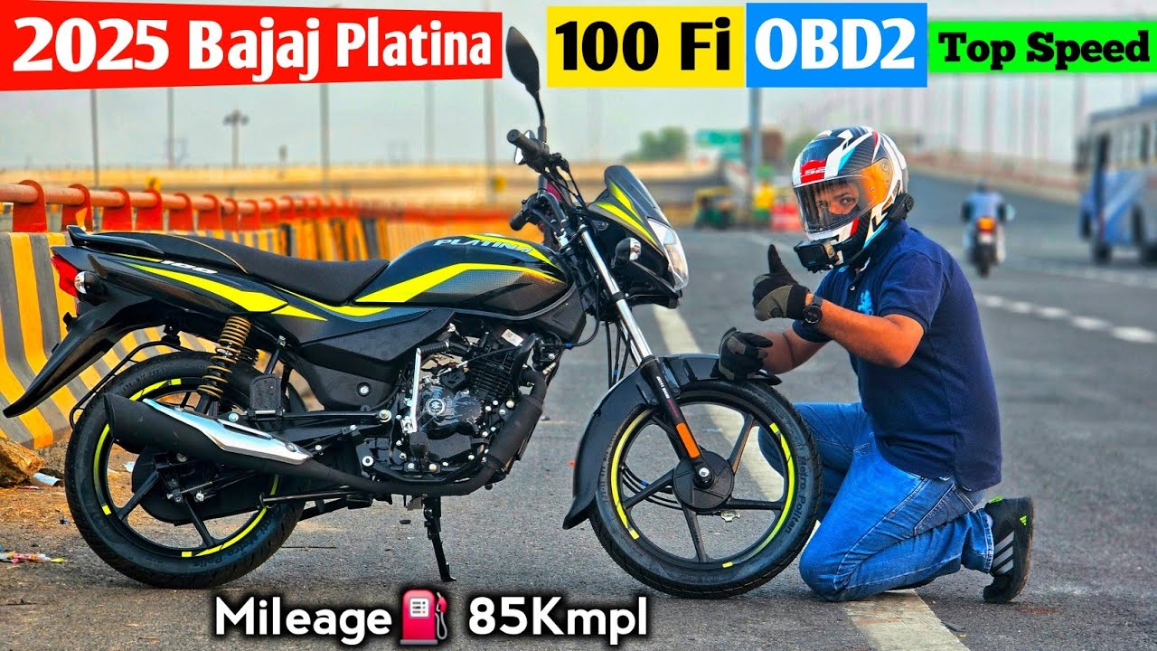 Bajaj Platina 100 2025 – बेहतरीन माइलेज और कम कीमत वाली परफेक्ट कम्यूटर बाइक