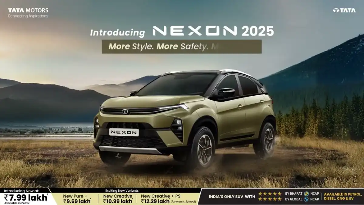 Tata Nexon Car Top Model